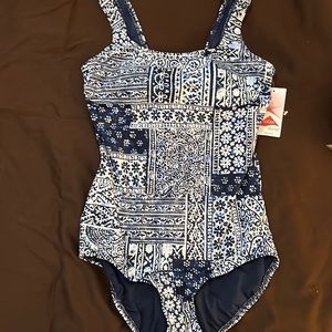 Lands End Tugless One Piece Bathing Suit